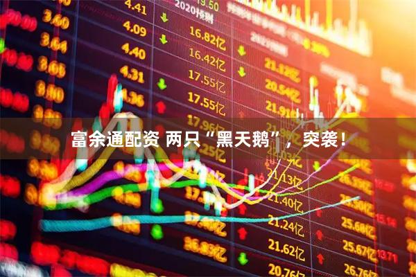 富余通配资 两只“黑天鹅”,突袭!